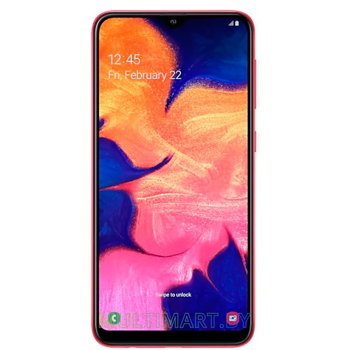 Смартфон Samsung Galaxy A10 2GB/32GB (красный)